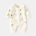 100% Organic Cotton Koala Print Baby Romper