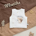 100% Organic Cotton Koala Print Baby Vest